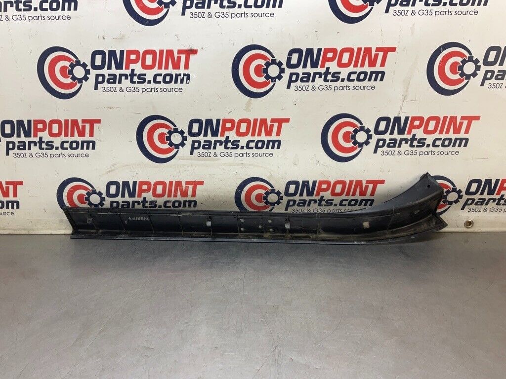 2008 Nissan Z33 350Z Passenger Right Door Threshold Kick Plate 769B0 OEM 24BBTF7 - On Point Parts Inc
