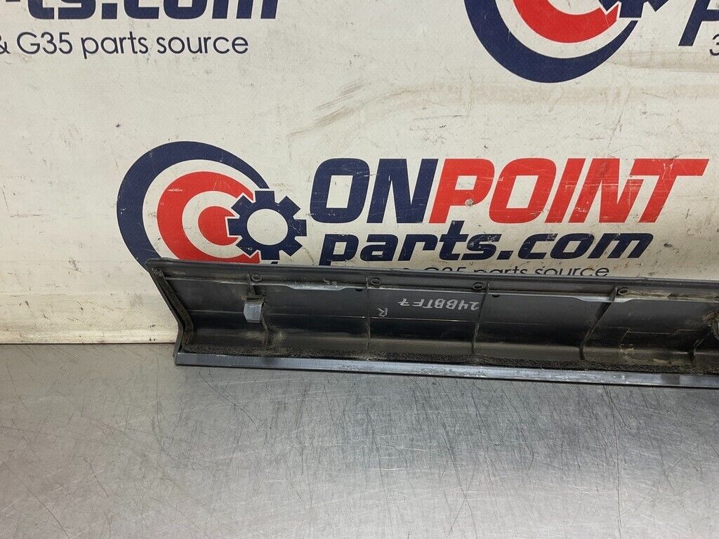 2008 Nissan Z33 350Z Passenger Right Door Threshold Kick Plate 769B0 OEM 24BBTF7 - On Point Parts Inc