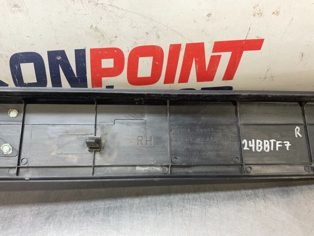 2008 Nissan Z33 350Z Passenger Right Door Threshold Kick Plate 769B0 OEM 24BBTF7 - On Point Parts Inc