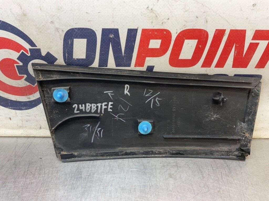 2008 Nissan Z33 350Z Passenger Right Exterior B Pillar Trim 76890 OEM 24BBTFE - On Point Parts Inc