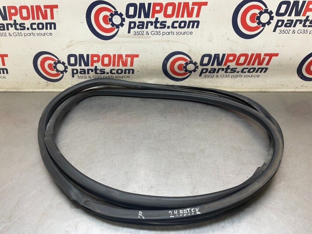 2008 Nissan Z33 350Z Passenger Right Door Frame Seal Weatherstrip OEM 24BBTFK - On Point Parts Inc