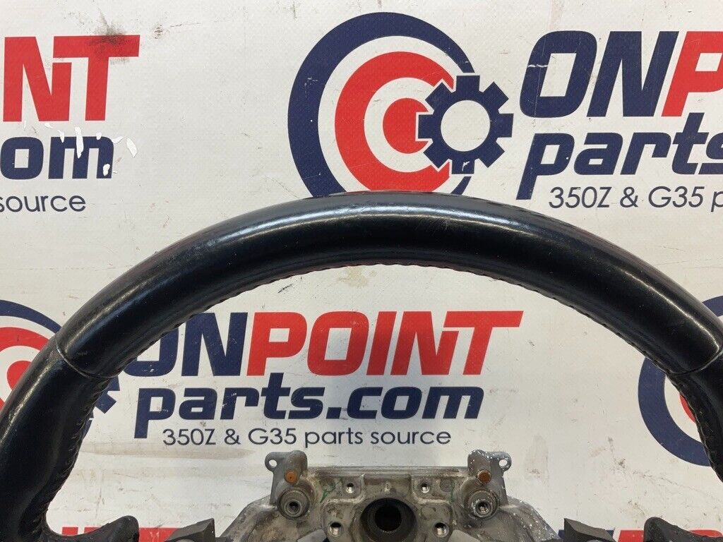 2008 Nissan Z33 350Z Leather Steering Wheel OEM 24BBTFA - On Point Parts Inc