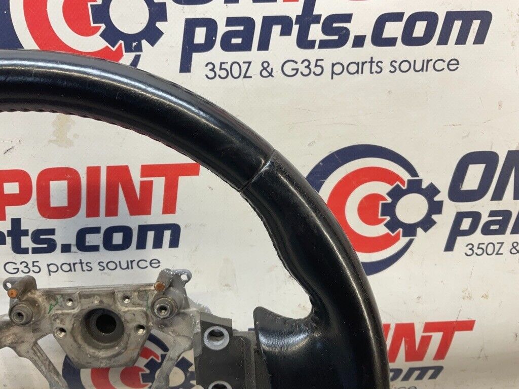 2008 Nissan Z33 350Z Leather Steering Wheel OEM 24BBTFA - On Point Parts Inc