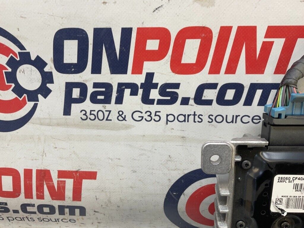 2008 Nissan Z33 350Z BOSE Stereo Amplifier 28060 OEM 24BBTFC - On Point Parts Inc