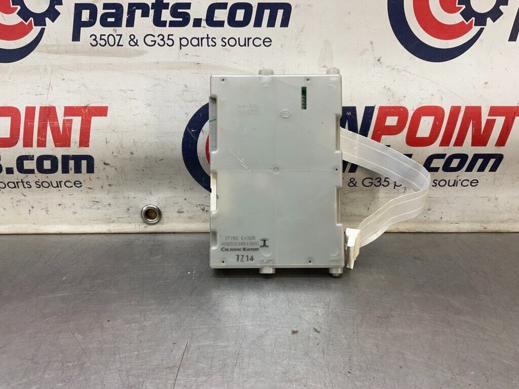 2008 Nissan Z33 350Z AC Climate Control Module 27760 OEM 24BBTFC - On Point Parts Inc
