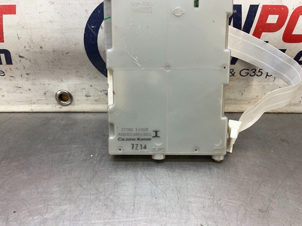 2008 Nissan Z33 350Z AC Climate Control Module 27760 OEM 24BBTFC - On Point Parts Inc