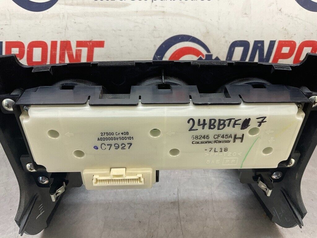 2008 Nissan Z33 350Z AC Controls Automatic Shifter Bezel 27500 OEM 24BBTF7 - On Point Parts Inc