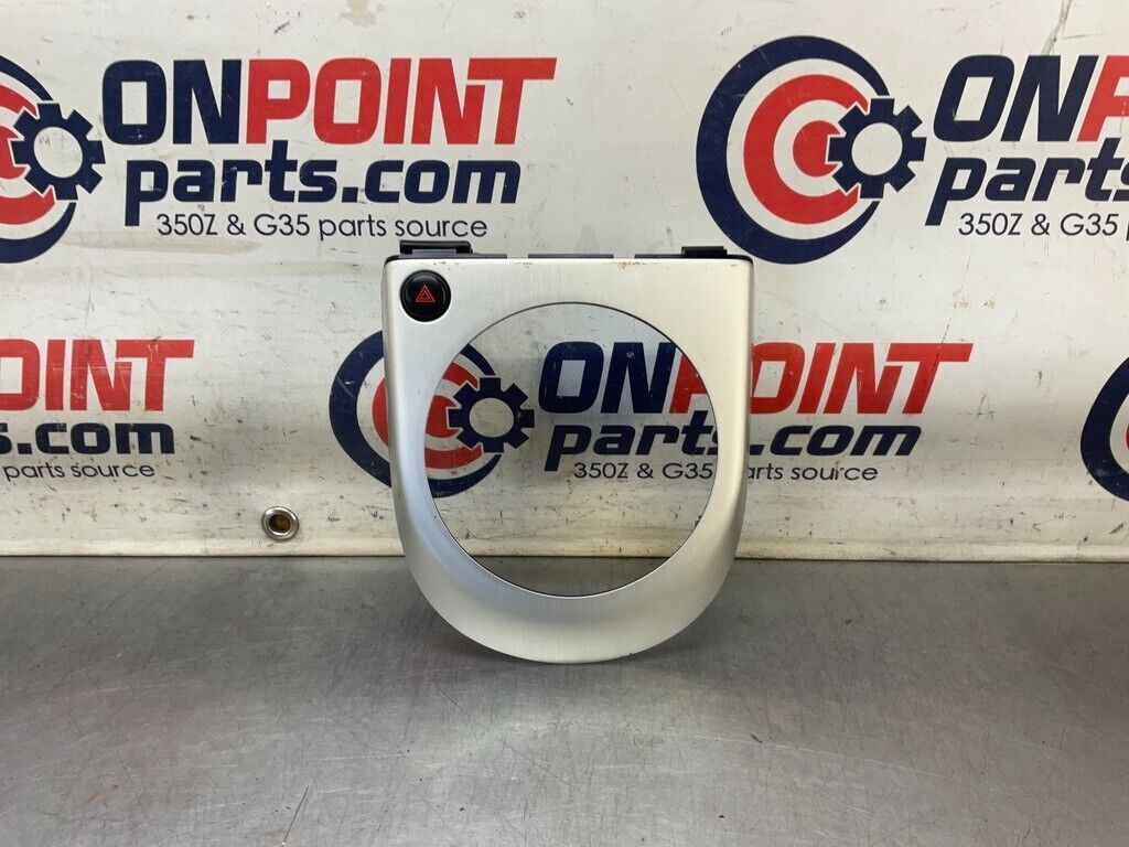 2008 Nissan Z33 350Z Automatic Shift Bezel Trim OEM 24BBTFC - On Point Parts Inc