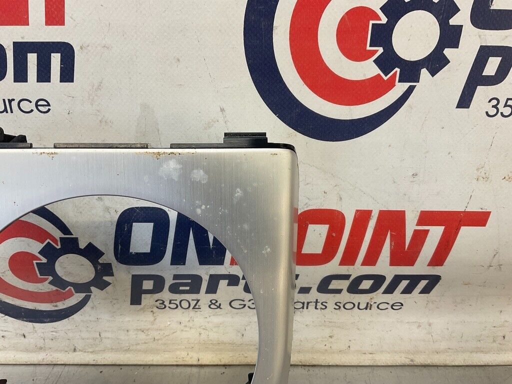 2008 Nissan Z33 350Z Automatic Shift Bezel Trim OEM 24BBTFC - On Point Parts Inc