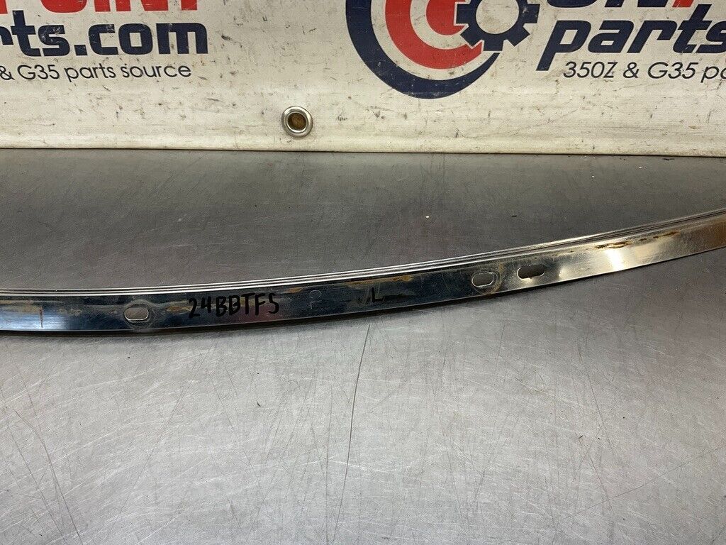 2008 Nissan Z33 350Z Driver Left A Pillar Trim Weatherstrip Brackets OEM 24BBTF2 - On Point Parts Inc