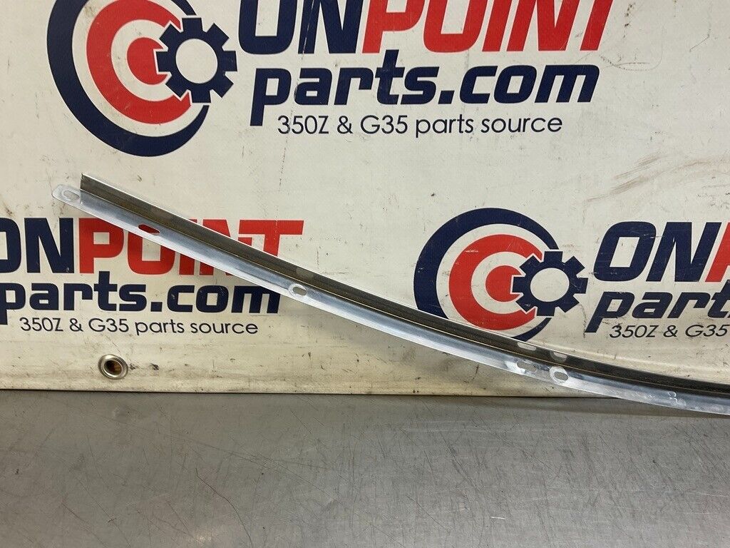 2008 Nissan Z33 350Z Driver Left A Pillar Trim Weatherstrip Brackets OEM 24BBTF2 - On Point Parts Inc