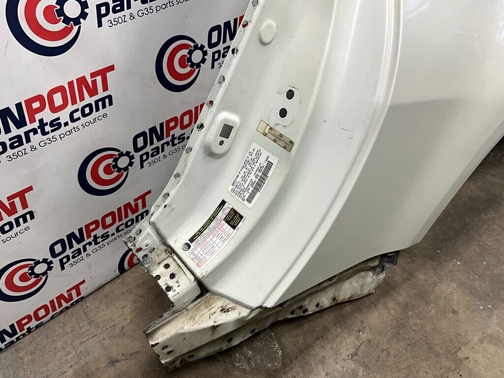 2008 Nissan Z33 350Z Driver Left Rear Quarter Fender Panel OEM 24BBTF1 - On Point Parts Inc