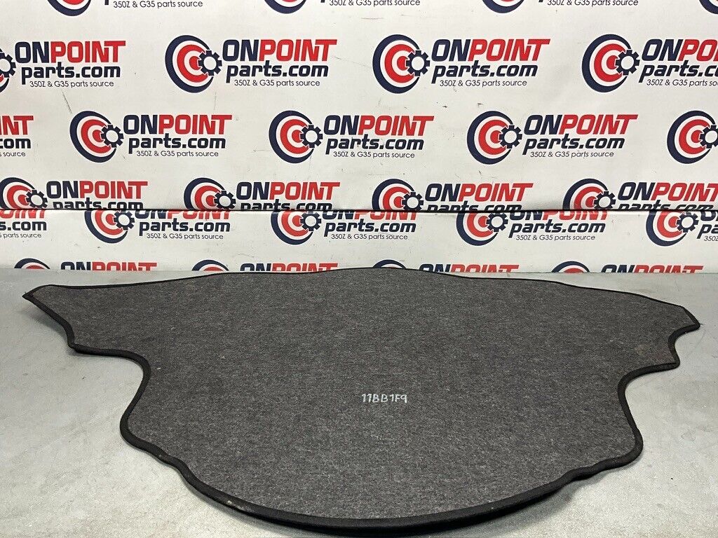 2006 Nissan Z33 350Z Rear Trunk Floor Liner 999E3 OEM 11BB1F9 - On Point Parts Inc