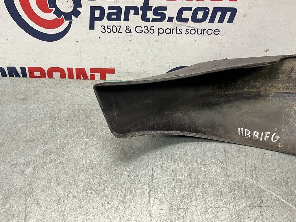 2006 Nissan Z33 350Z Driver Left Rear Mud Flap Splash Guard OEM 11BB1FG - On Point Parts Inc