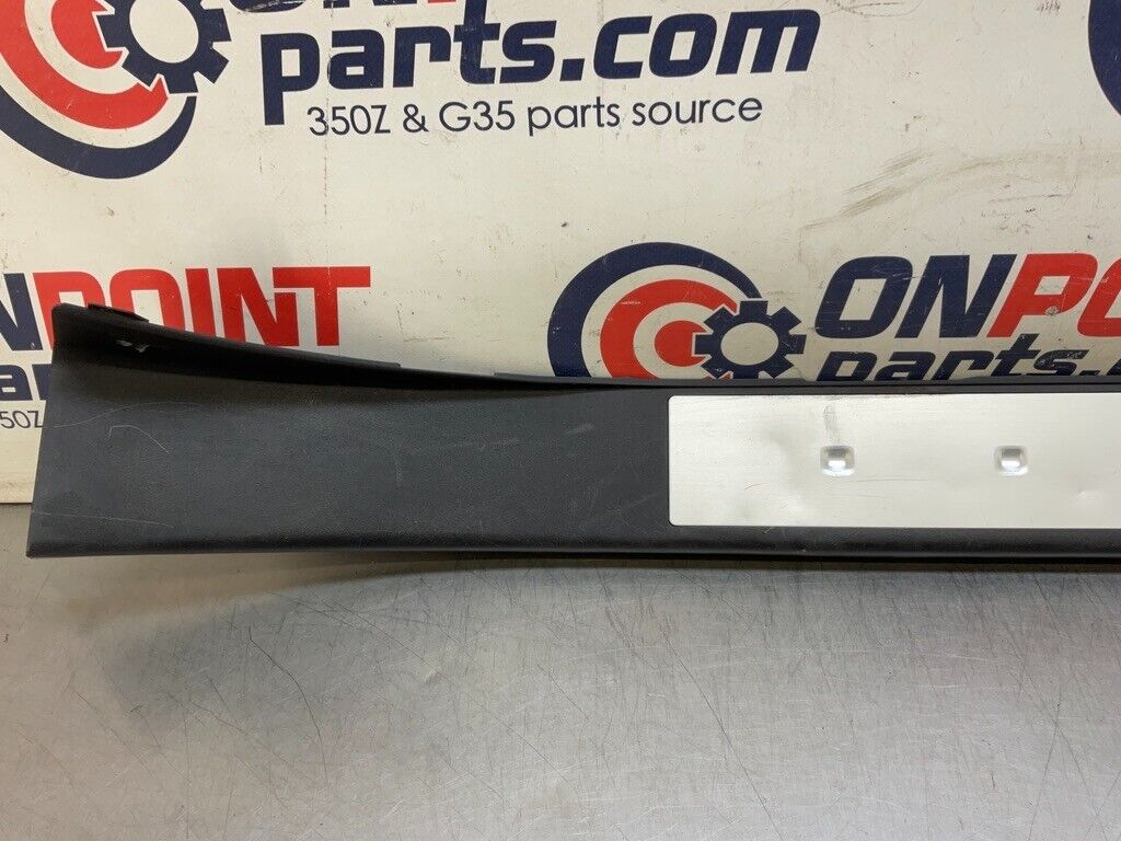 2006 Nissan Z33 350Z Passenger Right Door Threshold Kick Plate Trim OEM 11BB1F7 - On Point Parts Inc