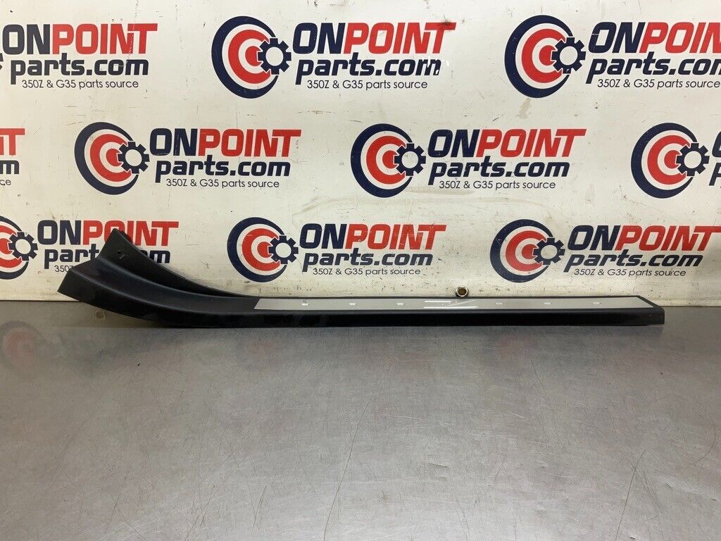 2006 Nissan Z33 350Z Passenger Right Door Threshold Kick Plate Trim OEM 11BB1F7 - On Point Parts Inc