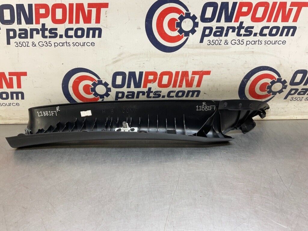 2006 Nissan 350Z Convertible Passenger Interior A Pillar Trim 76911 OEM 11BB1F7 - On Point Parts Inc