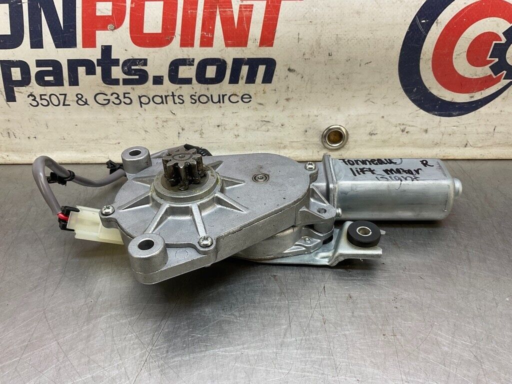 2006 Nissan Z33 350Z Passenger Right Tonneau Lid Lift Motor OEM 11BB1FE - On Point Parts Inc