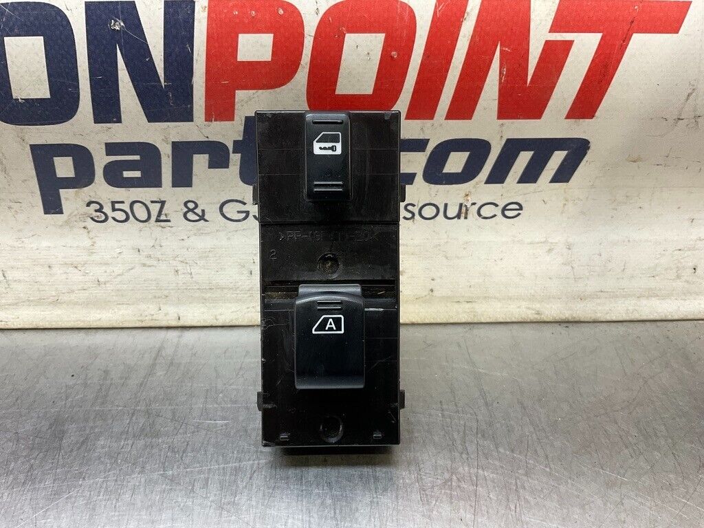 2006 Nissan Z33 350Z Passenger Right Door Lock Window Switch OEM 11BB1FE - On Point Parts Inc