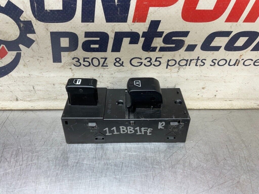 2006 Nissan Z33 350Z Passenger Right Door Lock Window Switch OEM 11BB1FE - On Point Parts Inc
