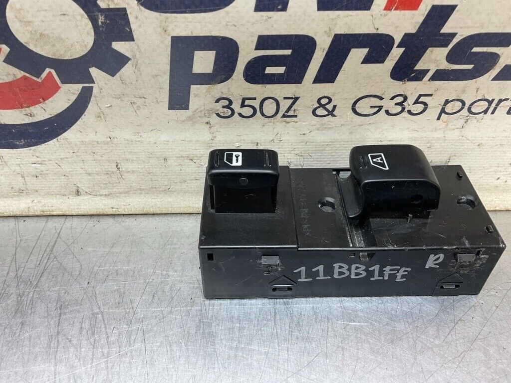 2006 Nissan Z33 350Z Passenger Right Door Lock Window Switch OEM 11BB1FE - On Point Parts Inc