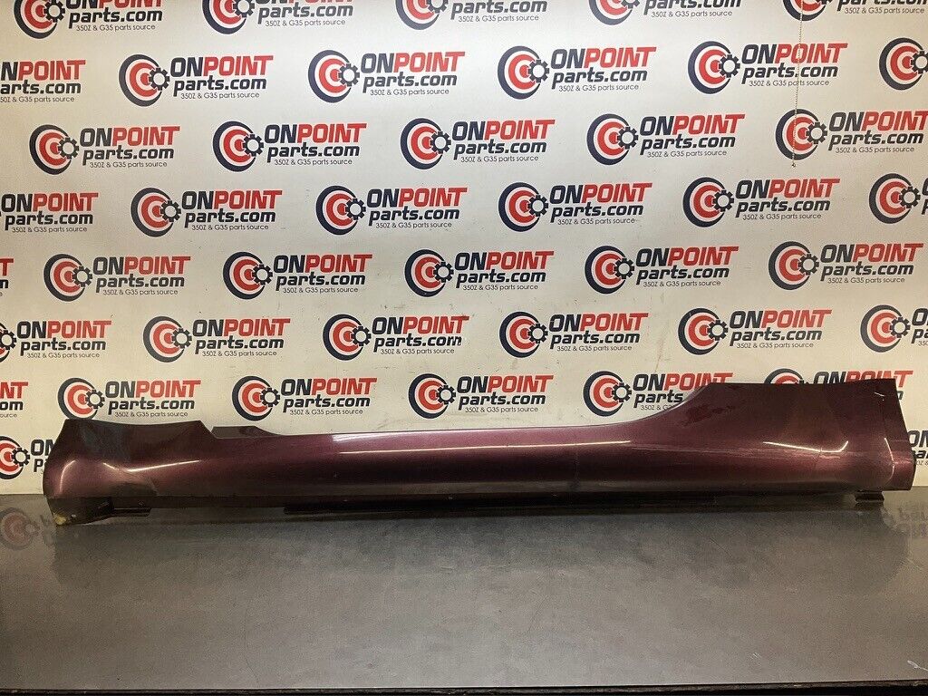 2006 Nissan Z33 350Z Driver Left Rocker Panel Side Skirt OEM 11BB1F5 - On Point Parts Inc