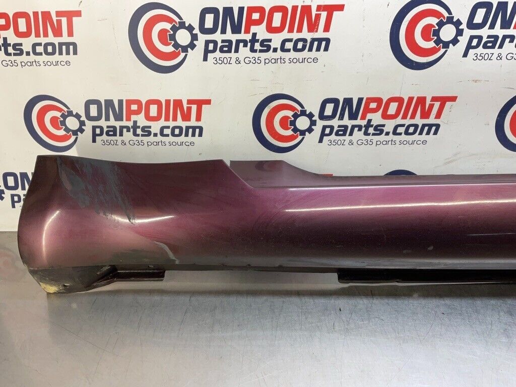 2006 Nissan Z33 350Z Driver Left Rocker Panel Side Skirt OEM 11BB1F5 - On Point Parts Inc