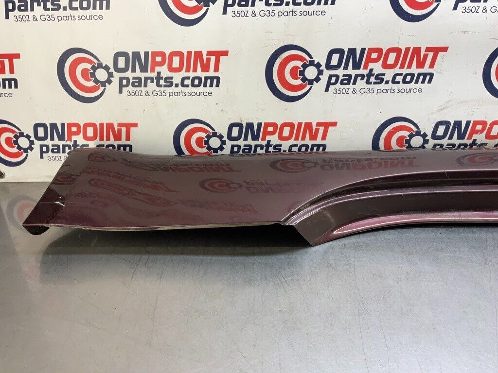 2006 Nissan Z33 350Z Driver Left Rocker Panel Side Skirt OEM 11BB1F5 - On Point Parts Inc