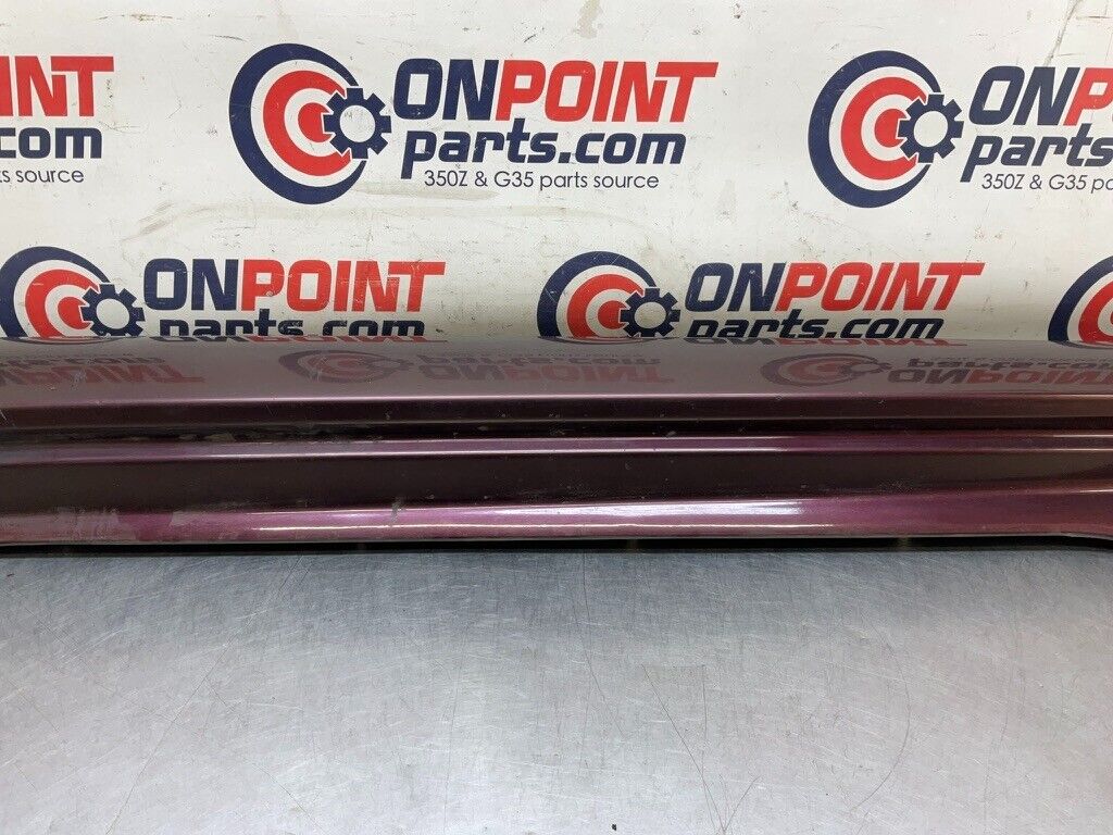 2006 Nissan Z33 350Z Driver Left Rocker Panel Side Skirt OEM 11BB1F5 - On Point Parts Inc