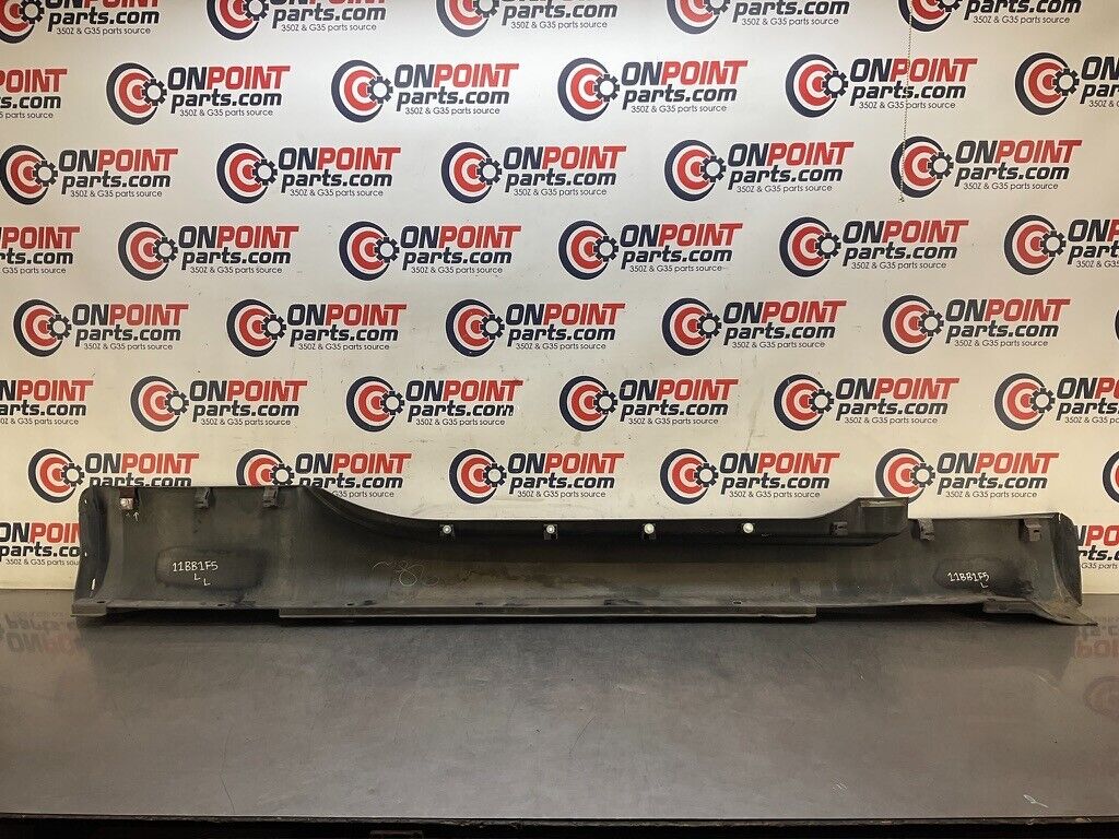 2006 Nissan Z33 350Z Driver Left Rocker Panel Side Skirt OEM 11BB1F5 - On Point Parts Inc