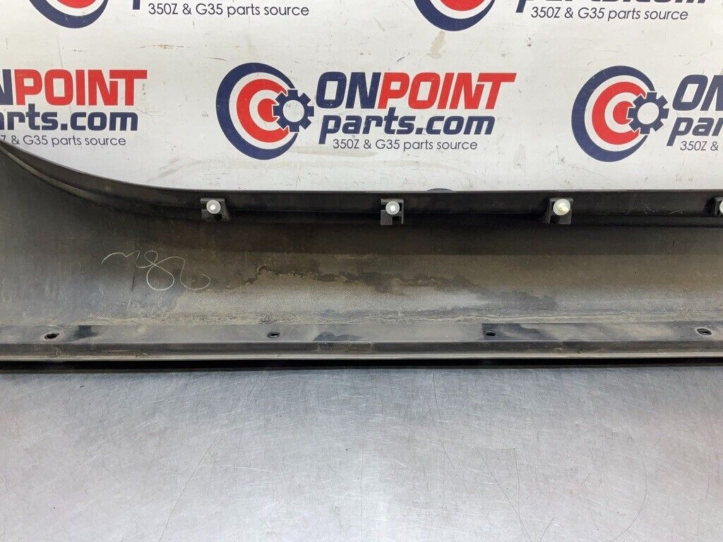 2006 Nissan Z33 350Z Driver Left Rocker Panel Side Skirt OEM 11BB1F5 - On Point Parts Inc