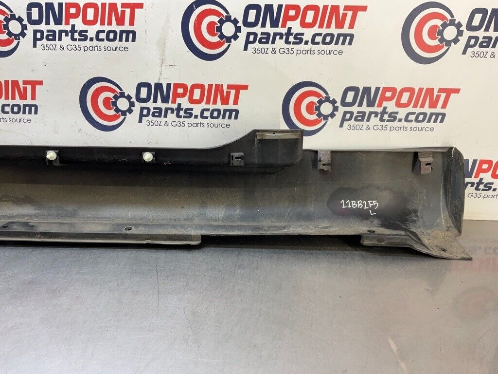 2006 Nissan Z33 350Z Driver Left Rocker Panel Side Skirt OEM 11BB1F5 - On Point Parts Inc