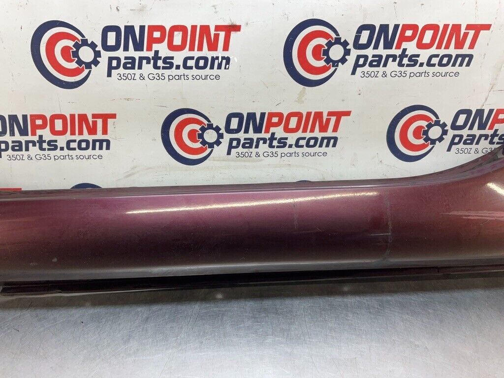 2006 Nissan Z33 350Z Driver Left Rocker Panel Side Skirt OEM 11BB1F5 - On Point Parts Inc