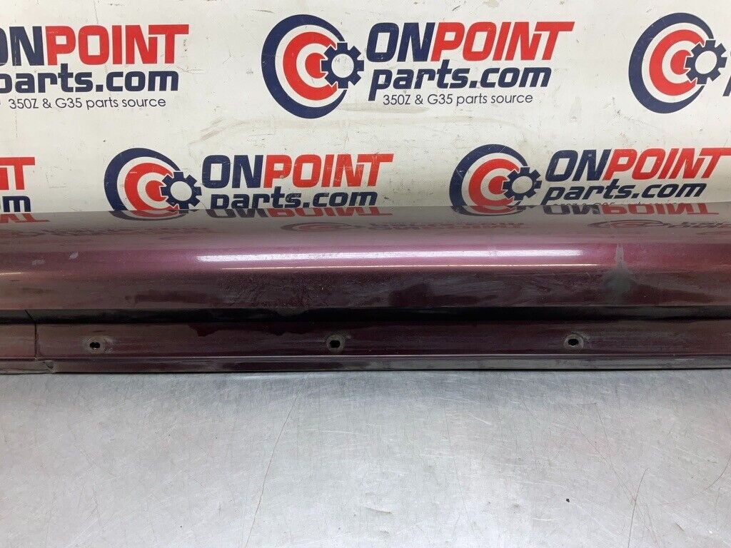 2006 Nissan Z33 350Z Driver Left Rocker Panel Side Skirt OEM 11BB1F5 - On Point Parts Inc