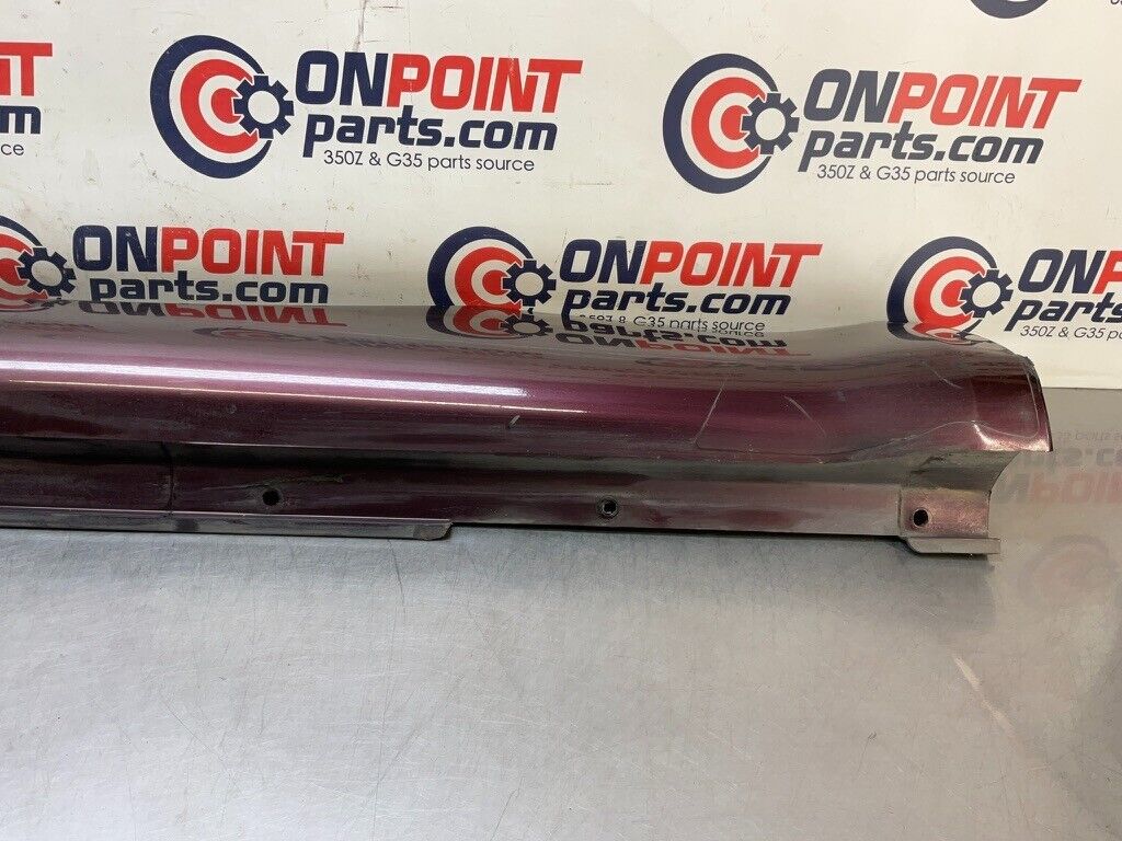 2006 Nissan Z33 350Z Driver Left Rocker Panel Side Skirt OEM 11BB1F5 - On Point Parts Inc