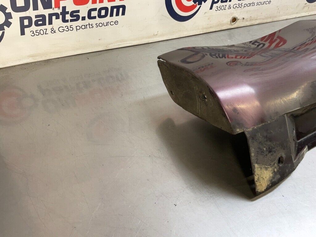 2006 Nissan Z33 350Z Driver Left Rocker Panel Side Skirt OEM 11BB1F5 - On Point Parts Inc