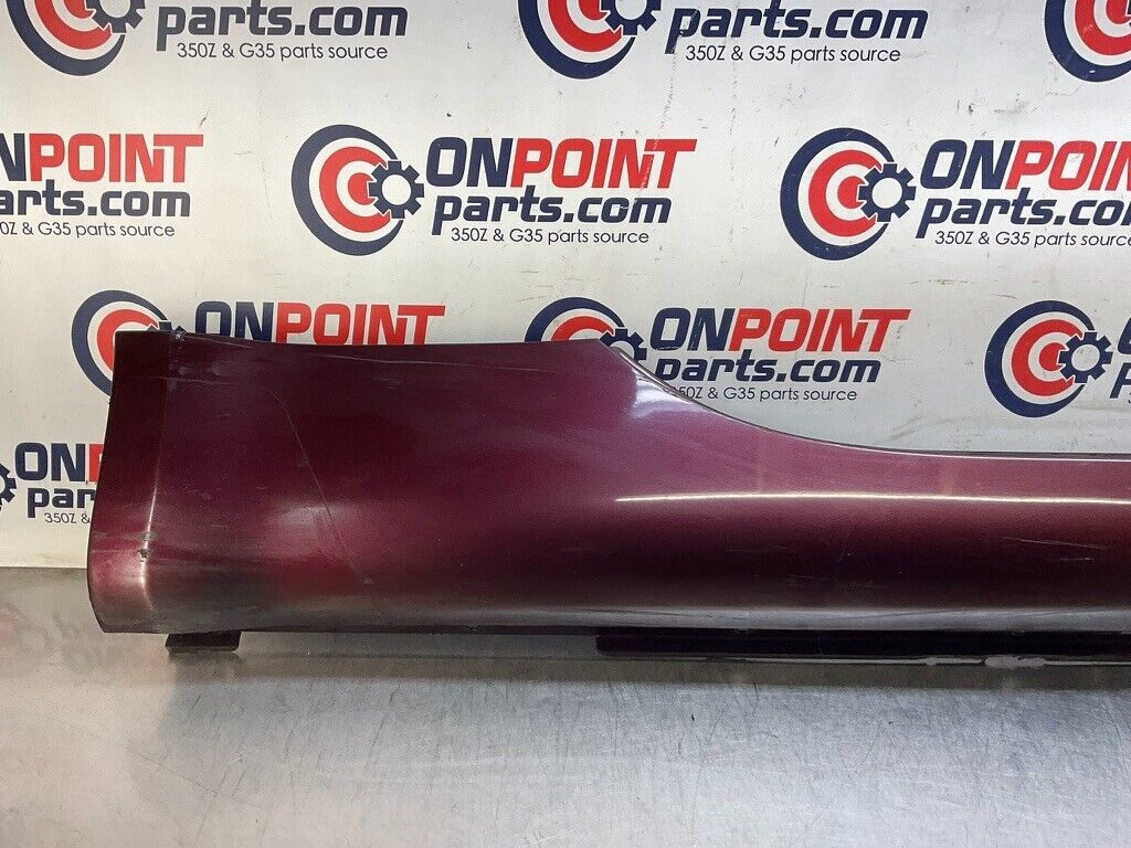 2006 Nissan Z33 350Z Passenger Right Rocker Panel Side Skirt OEM 11BB1F5 - On Point Parts Inc