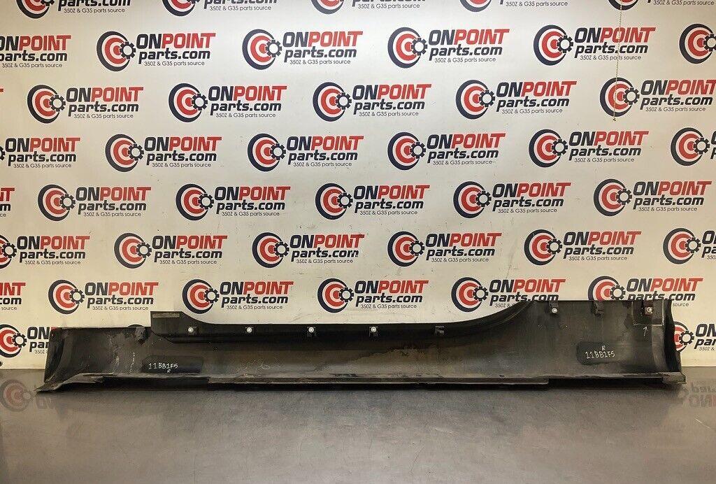 2006 Nissan Z33 350Z Passenger Right Rocker Panel Side Skirt OEM 11BB1F5 - On Point Parts Inc