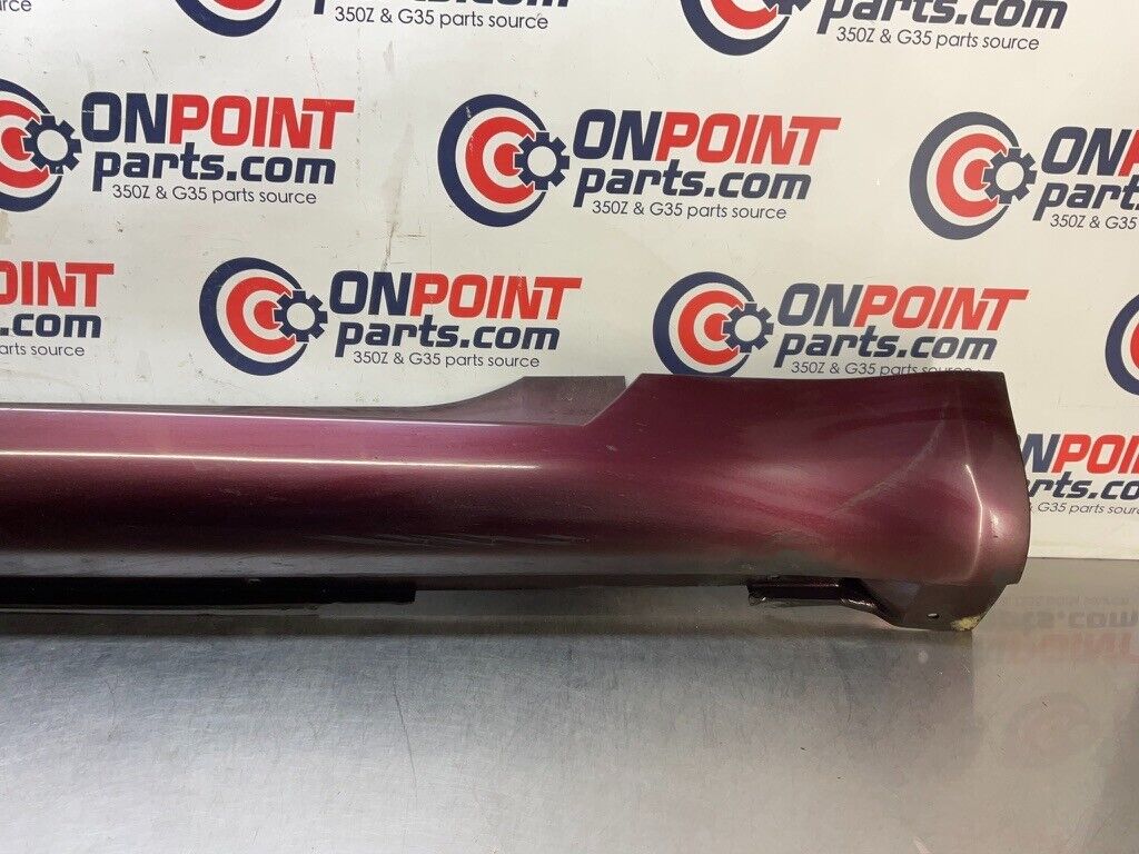 2006 Nissan Z33 350Z Passenger Right Rocker Panel Side Skirt OEM 11BB1F5 - On Point Parts Inc