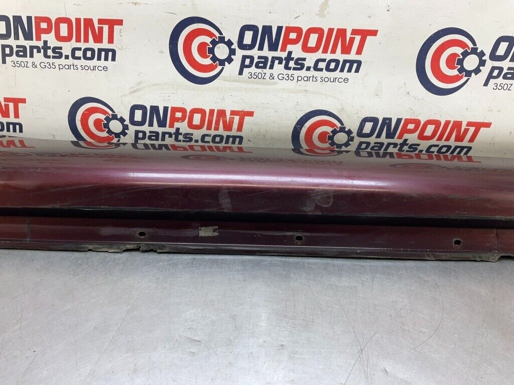 2006 Nissan Z33 350Z Passenger Right Rocker Panel Side Skirt OEM 11BB1F5 - On Point Parts Inc