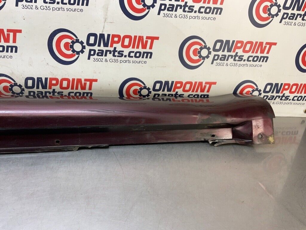 2006 Nissan Z33 350Z Passenger Right Rocker Panel Side Skirt OEM 11BB1F5 - On Point Parts Inc