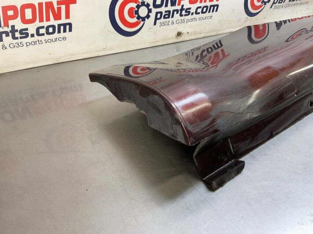 2006 Nissan Z33 350Z Passenger Right Rocker Panel Side Skirt OEM 11BB1F5 - On Point Parts Inc