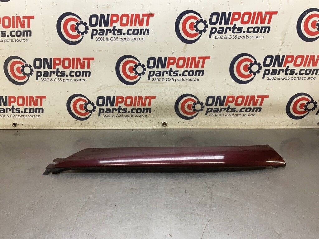 2006 Nissan Z33 350Z Passenger Convertible Exterior A-Pillar 76836 OEM 11BB1F2 - On Point Parts Inc