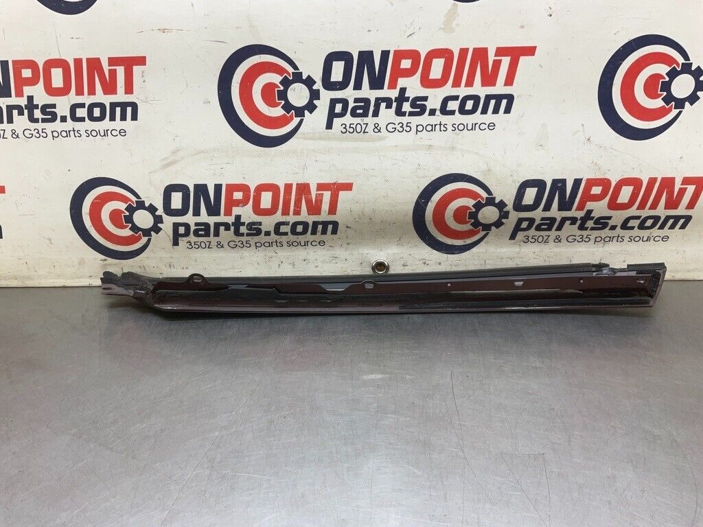 2006 Nissan Z33 350Z Passenger Convertible Exterior A-Pillar 76836 OEM 11BB1F2 - On Point Parts Inc