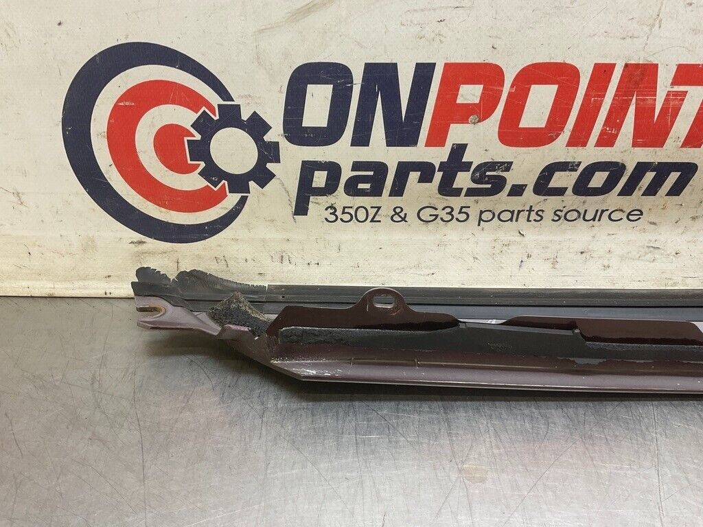 2006 Nissan Z33 350Z Passenger Convertible Exterior A-Pillar 76836 OEM 11BB1F2 - On Point Parts Inc