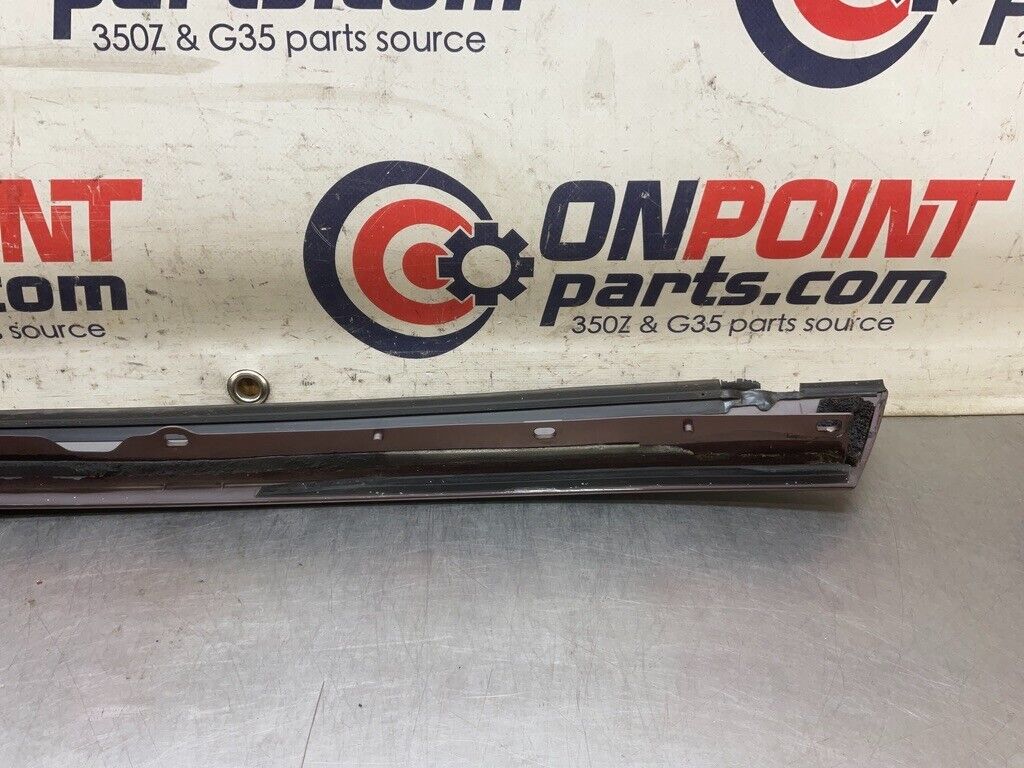 2006 Nissan Z33 350Z Passenger Convertible Exterior A-Pillar 76836 OEM 11BB1F2 - On Point Parts Inc