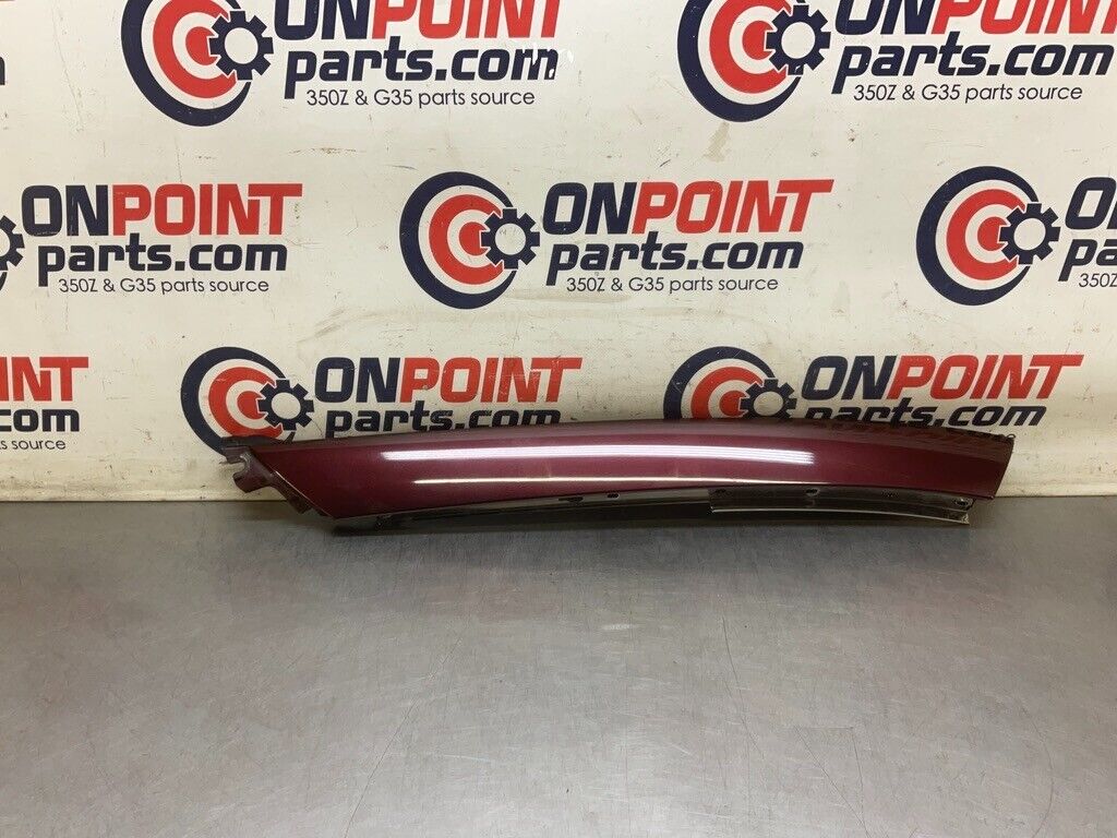 2006 Nissan Z33 350Z Convertible Driver Exterior A-Pillar Trim 76837 OEM 11BB1F2 - On Point Parts Inc