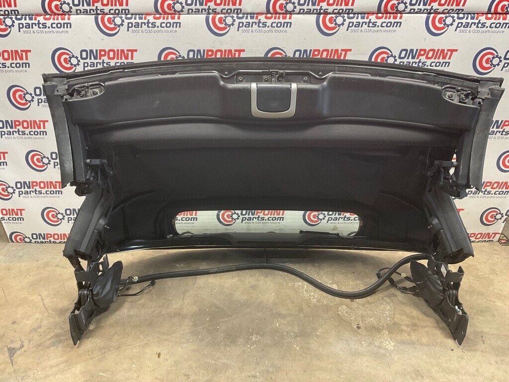 2006 Nissan Z33 350Z Convertible Soft Top with Fifth Bow Motor OEM 11BB1F9 - On Point Parts Inc