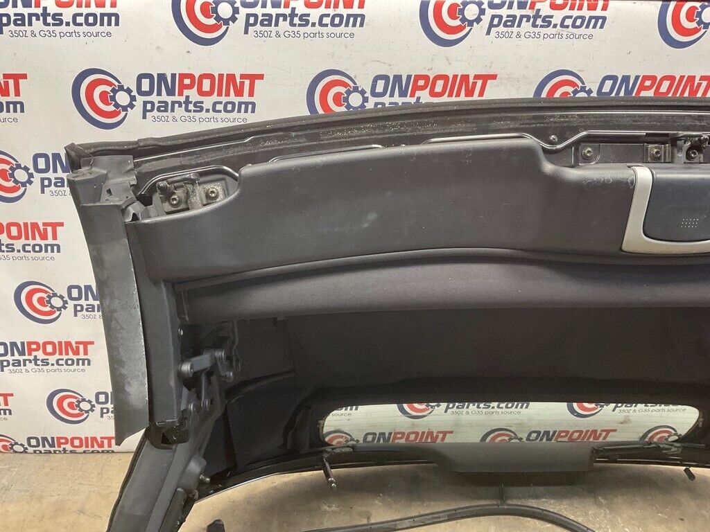 2006 Nissan Z33 350Z Convertible Soft Top with Fifth Bow Motor OEM 11BB1F9 - On Point Parts Inc