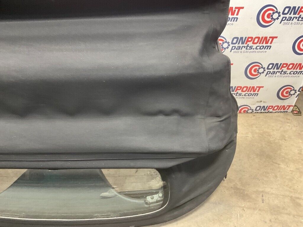 2006 Nissan Z33 350Z Convertible Soft Top with Fifth Bow Motor OEM 11BB1F9 - On Point Parts Inc